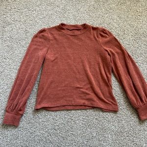 Madewell Rust Sweater